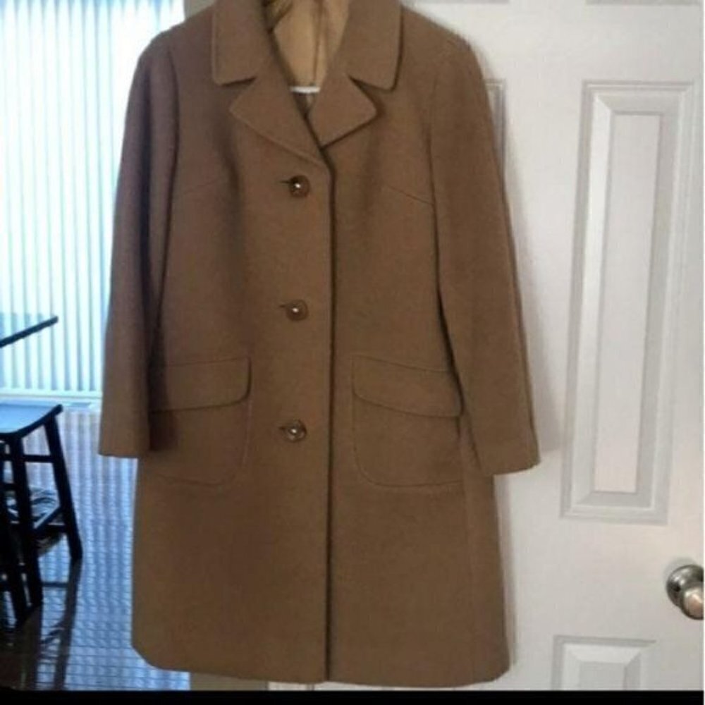 HUCKE WOOL AND CAMEL  BLAZER M/L - Picture 8 of 10